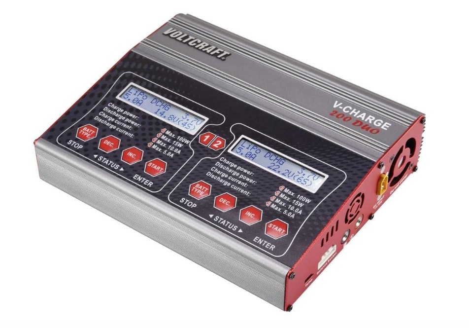 Chargeur Voltcraft V-Charge 200 Duo